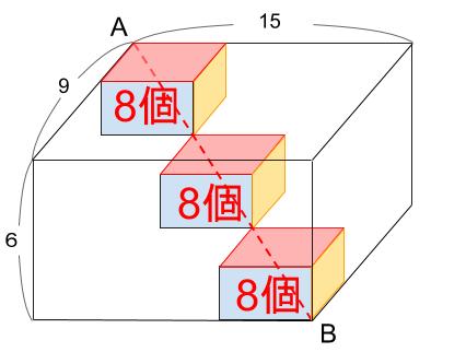 中学受験算数カンガープリント 直方体のくしざし421