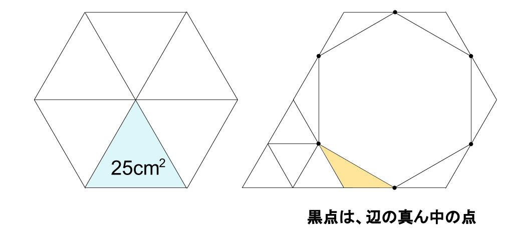 中学受験算数カンガープリント 正六角形0034-2