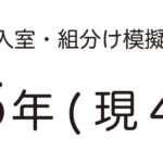 SAPIX入室組分けテスト 新4年生 模擬テスト用アイキャッチ画像